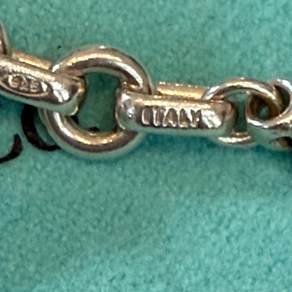 Tiffany & Co. Silver Roman Numeral Charm Bracelet - Picture 3 of 9